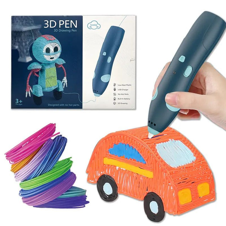 3 D Printing Pen For Kids Creative Education Art And Crafts Safe Filament Three D Pen Drawing Printer   Note: To run a paid campaign, please get stock confirmation from available option below