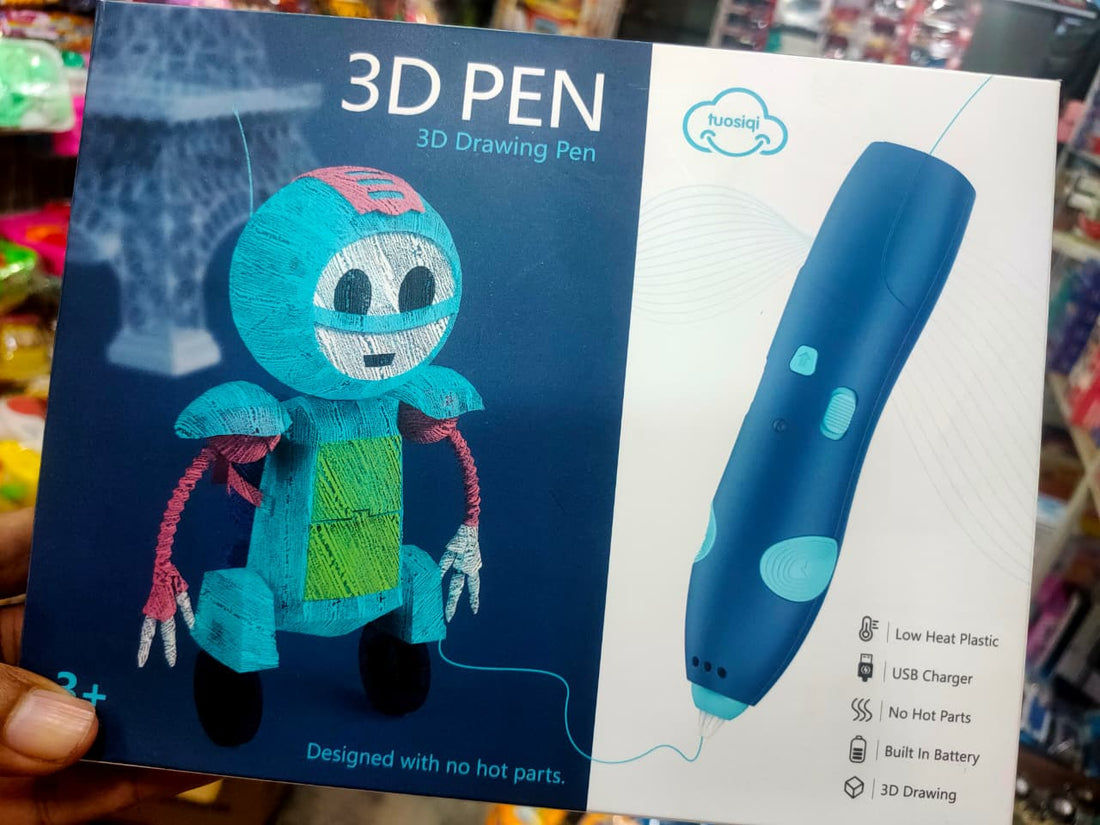 3 D Printing Pen For Kids Creative Education Art And Crafts Safe Filament Three D Pen Drawing Printer   Note: To run a paid campaign, please get stock confirmation from available option below