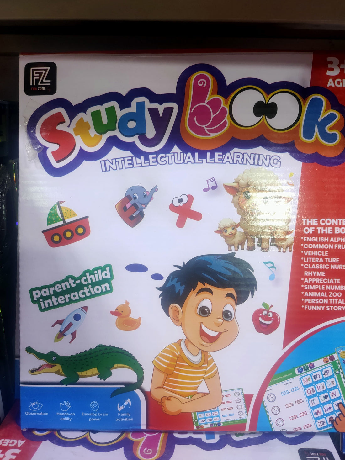 Intelligent Book Growing Up Pre School English Talking Smart Pen Learning Machine Toy Tablets For Kids