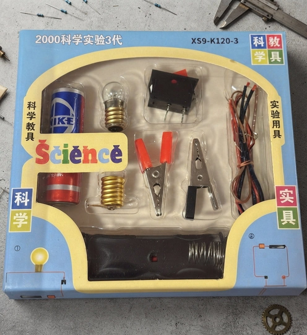 Science DIY Educational Learning Kit - Toy Accessory Designed For Entertainment And Daily Play Routine (Random Color)