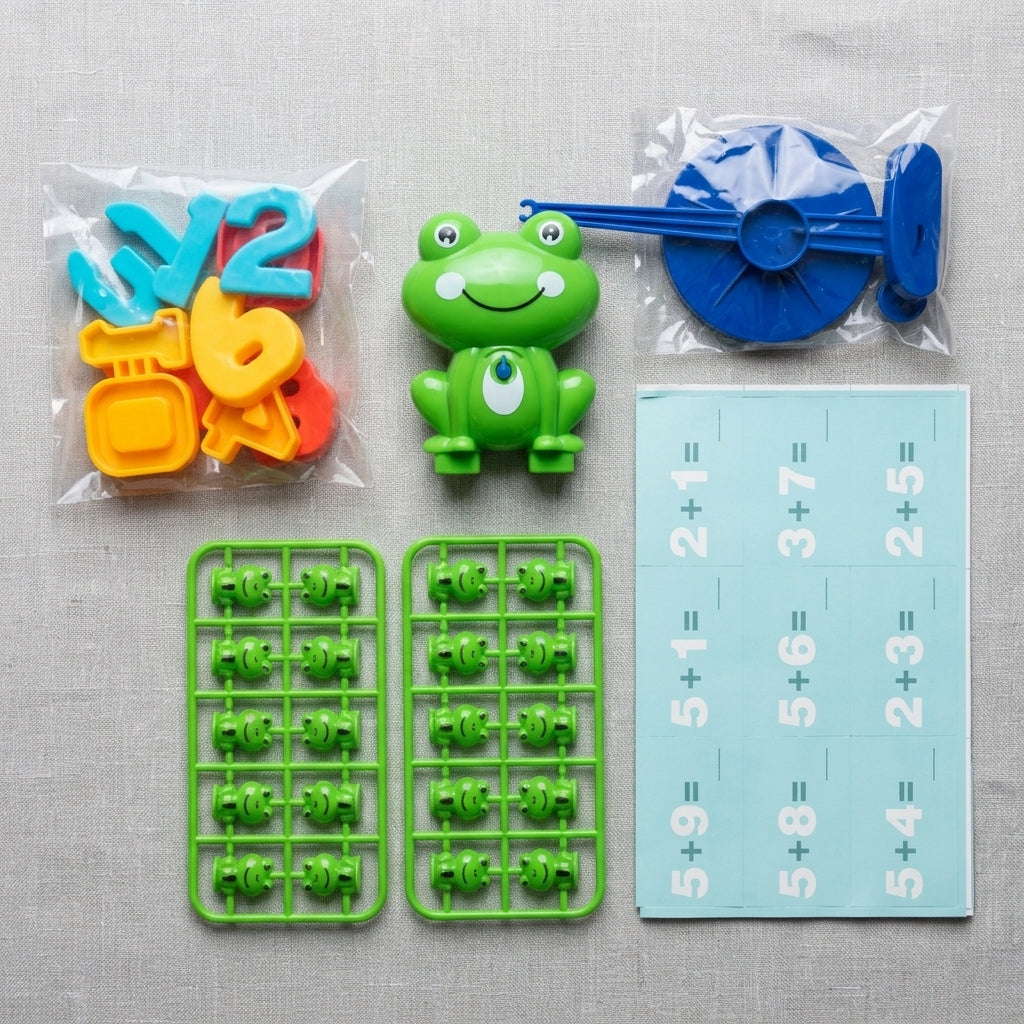 Frog Balance Math Counting Toy – Educational Number Learning & Counting Game for Kids