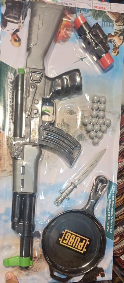 Kids Fiery Toy Gun Set Black Plastic 3-5 Years