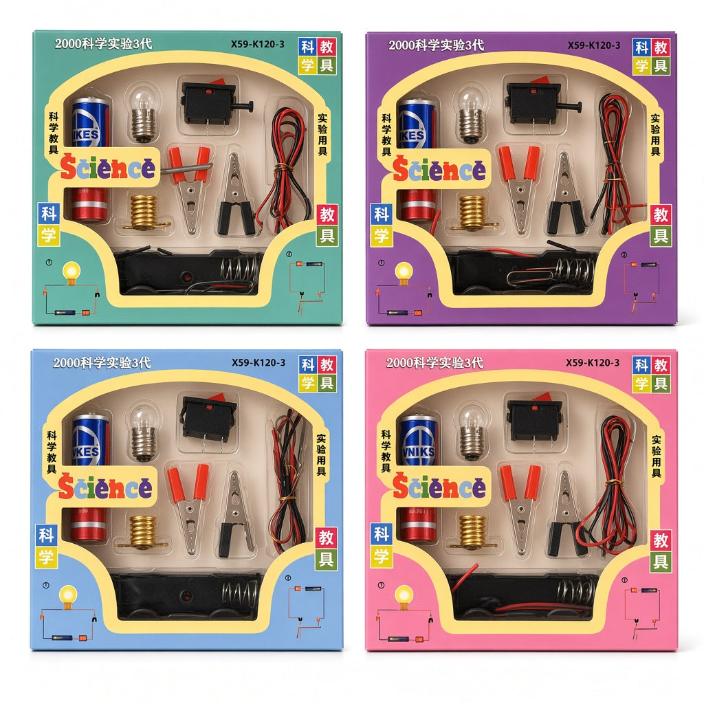 Science DIY Educational Learning Kit - Toy Accessory Designed For Entertainment And Daily Play Routine (Random Color)