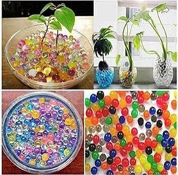 2000pcs Rainbow Hydrogel Water Beads for Decoration & Crafts